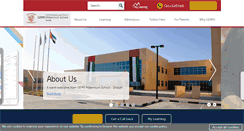 Desktop Screenshot of gemsmillenniumschool-sharjah.com